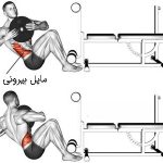 شکم روسی با وزنه